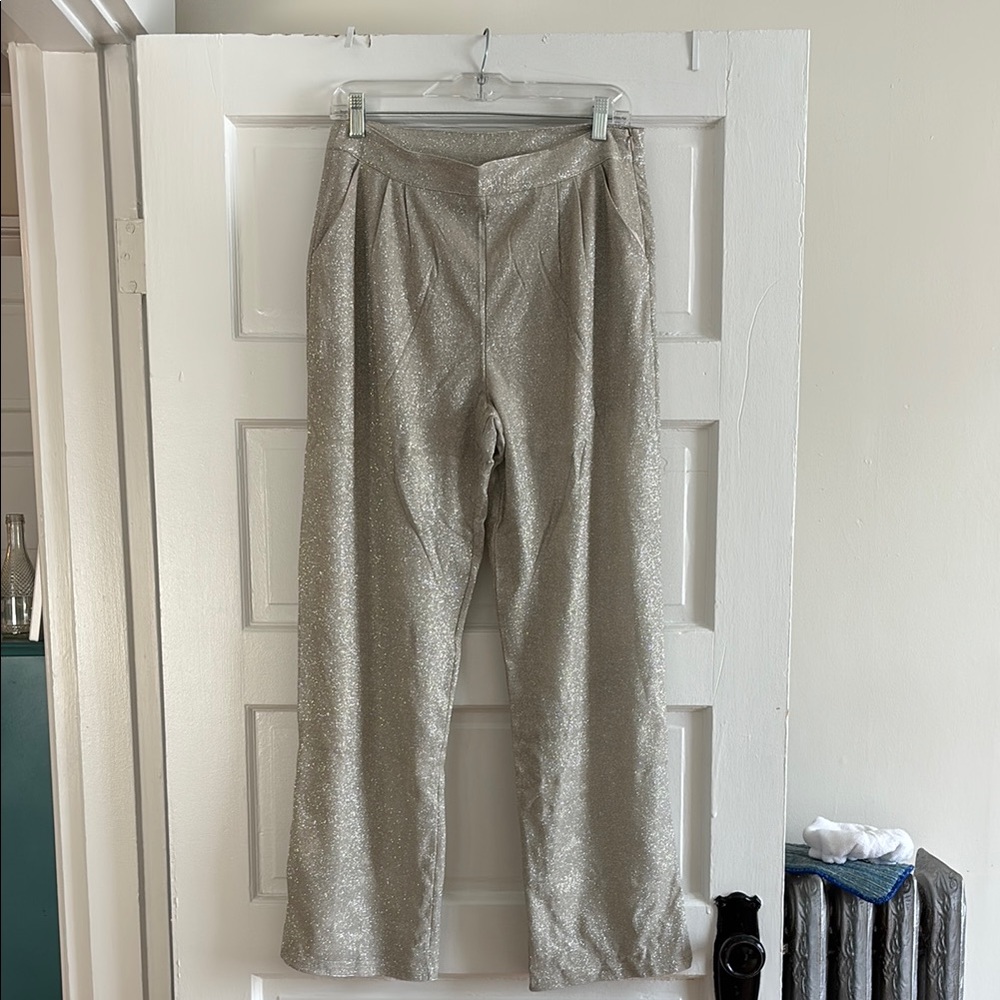 NWT Silver Pants Set - Picture 2 of 6